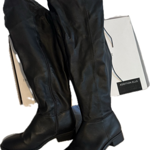 Additions-Elle ‘Piper’ 9W Black 24” Over Knee, High Boots Whimsigoth EUC - Picture 6 of 11